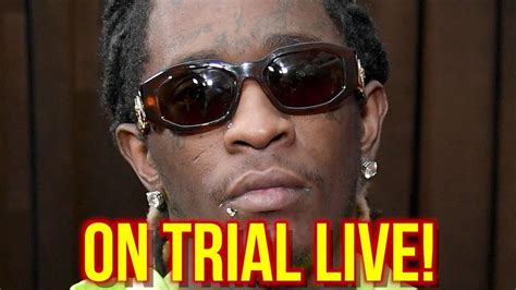 youtube young thug trial today live